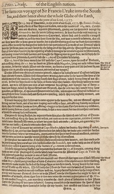 Lot 81 - Hakluyt (Richard). Principall Navigations, 1st edition, 1589, & Medina, L'art de naviguer, 1569