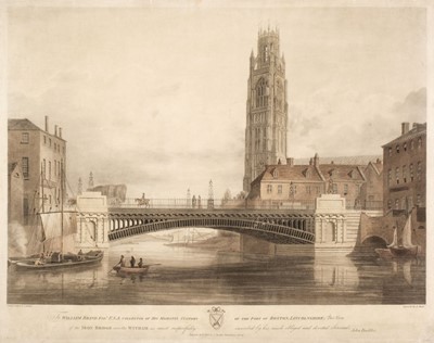 Lot 239 - Reeve (Richard). Iron Bridge over the Witham, April 1808