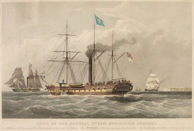 Lot 191 - Duncan (E.). Ships of the General Steam Navigation Company, 1841