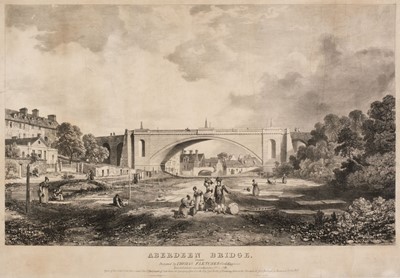 Lot 163 - Aberdeen. Harding (J. D.), Aberdeen Bridge. Granite, Designed by Thomas Fletcher, circa 1830