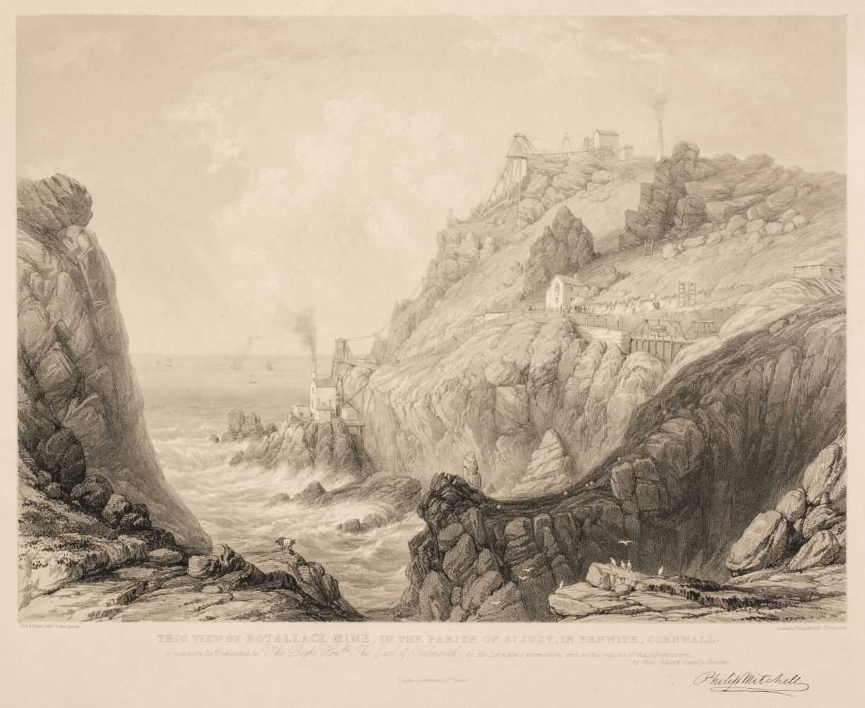 Lot 182 - Cornwall. Picken (T.), View of the Botallack