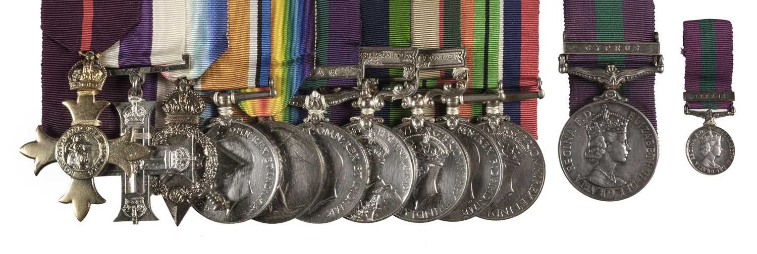 Lot 309 - Military Cross. A group to Major S.A.J. Grehan, Royal Artillery, OBE, MC