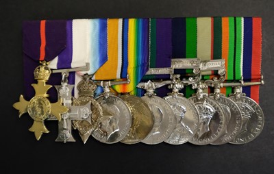 Lot 309 - Military Cross. A group to Major S.A.J. Grehan, Royal Artillery, OBE, MC