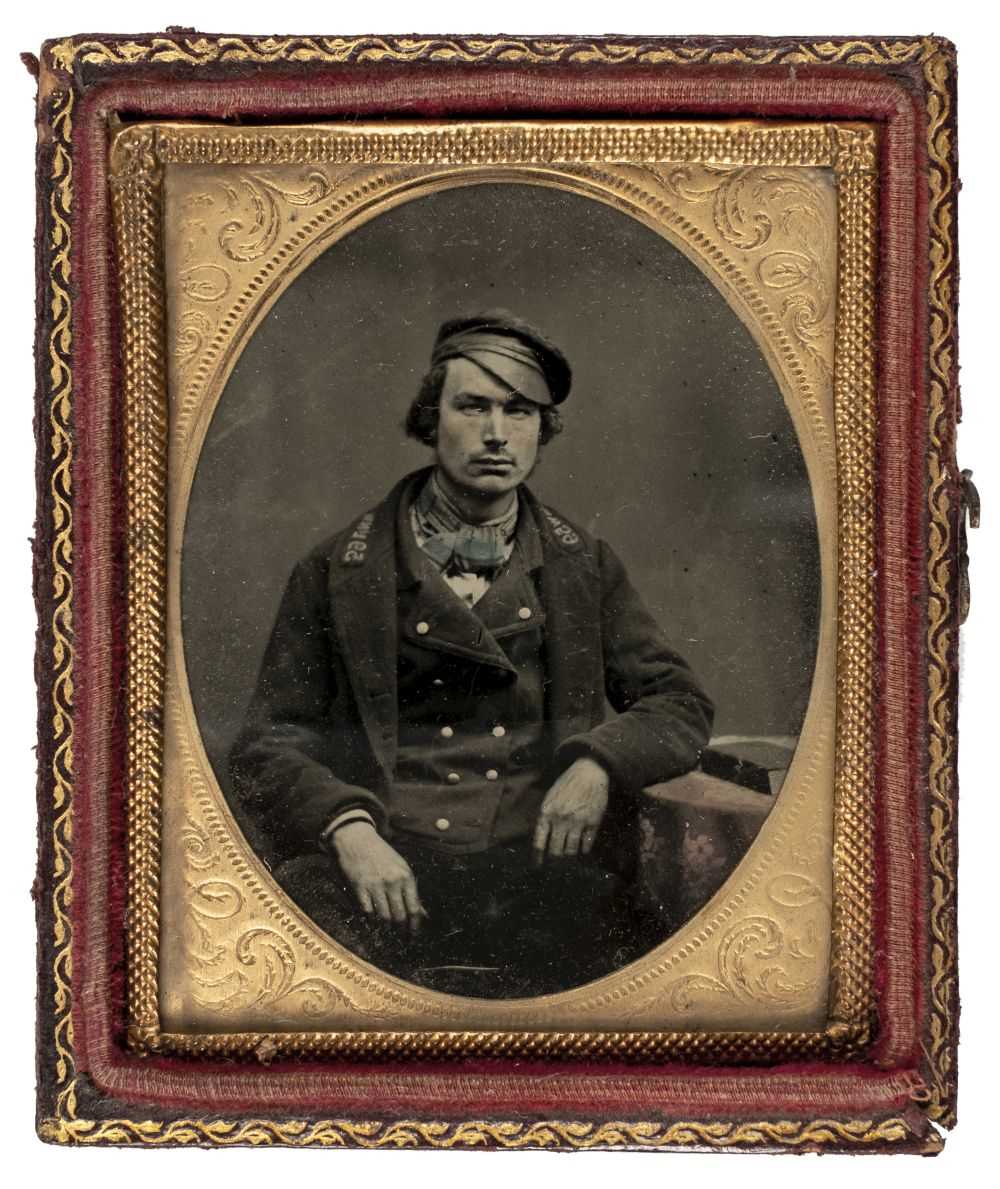 Lot 191 Ninth Plate Ambrotype Of A British Soldier 