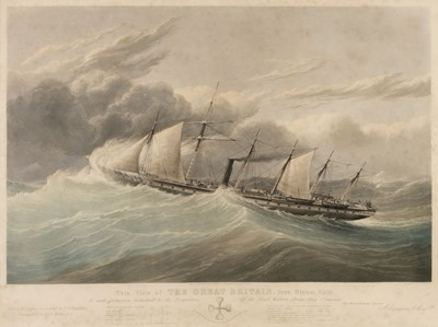 Lot 227 - Papprill (H.). The Great Britain Iron Steam Ship, 1845