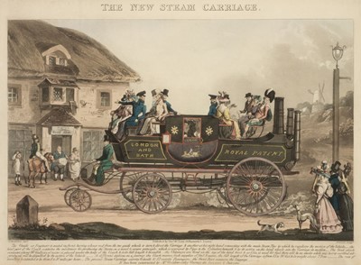 Lot 235 - Pyall (Henry). The New Steam Carriage, London: Thomas McLean, circa 1830