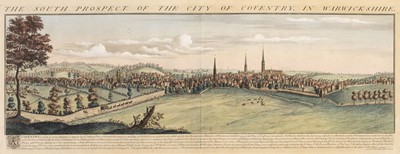 Lot 262 - Coventry. Buck (S. & N.), The South Prospect of the City of Coventry..., 1731