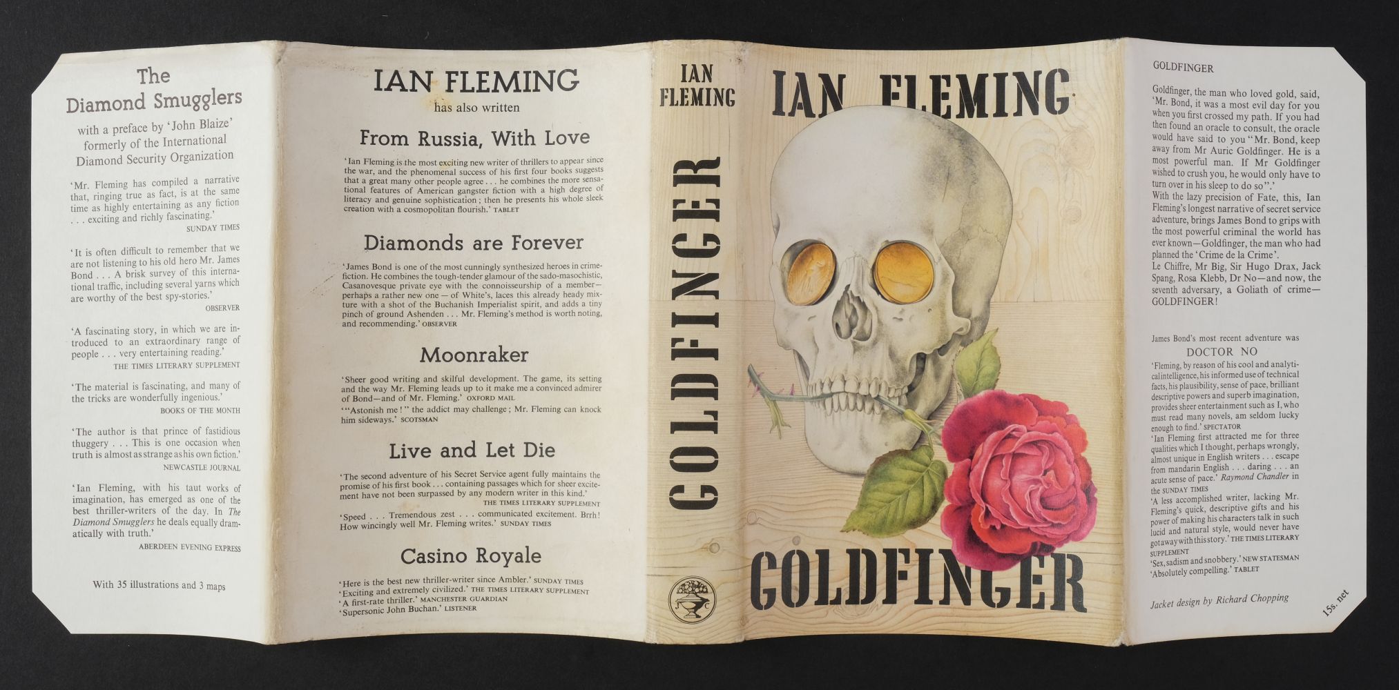 Lot 815 Fleming Ian Goldfinger 1st Edition 1959 