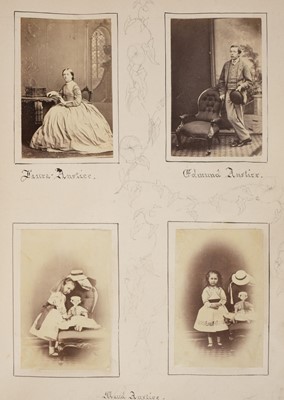 Lot 227 - Westmacott (Richard, 1775-1856). A family photograph album of the Westmacott family, 1860s