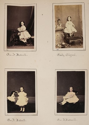 Lot 227 - Westmacott (Richard, 1775-1856). A family photograph album of the Westmacott family, 1860s