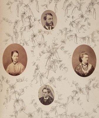 Lot 227 - Westmacott (Richard, 1775-1856). A family photograph album of the Westmacott family, 1860s