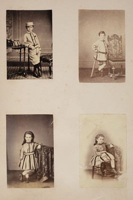 Lot 227 - Westmacott (Richard, 1775-1856). A family photograph album of the Westmacott family, 1860s