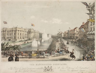 Lot 219 - Manchester. The Manchester Fountains, 1851