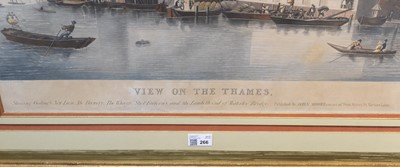 Lot 266 - Hunt (George). View on the Thames, shewing Goding's New Lion Ale Brewery, 1836