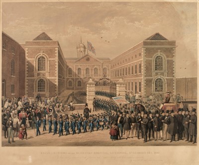 Lot 232 - Picken (Thomas). Recollections of the Blue-Coat Hospital, Liverpool..., 1843