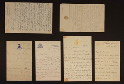 Lot 84 - India. Collection of letters to L. B. Bowring, commissioner of Mysore, 1867-1906