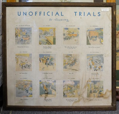 Lot 335 - Prices. A Prices Motorine Oil advertising board c.1930s and other related items