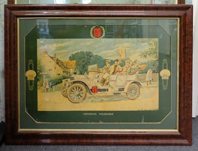 Lot 335 - Prices. A Prices Motorine Oil advertising board c.1930s and other related items
