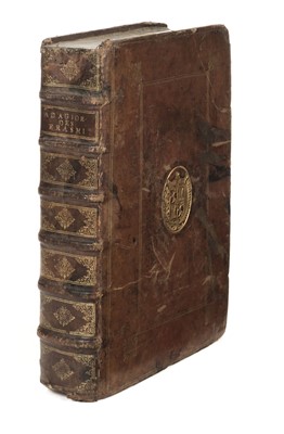 Lot 350 - Erasmus (Desiderius). Adagiorum chiliades, Basel: Froben, 1551