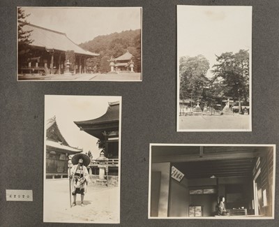 Lot 331 - Japan. A personal British photograph album of Japan, c. 1907