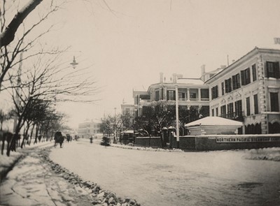 Lot 297 - China. Views of Shanghai During the Great Snowfall of 1893, Shanghai: Kelly & Walsh, [1893]