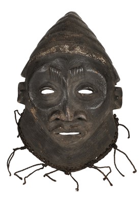 Lot 76 - Congo. A Kuba wooden mask