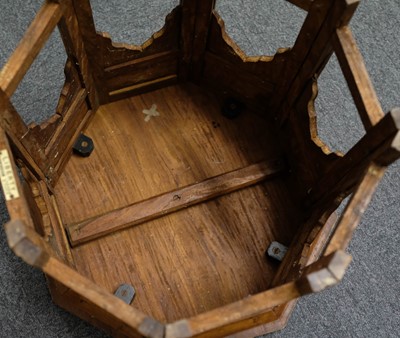 Lot 254 - Liberty & Co. An Anglo-Moorish inlaid table