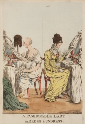 Lot 502 - Dighton (Robert, 1752-1814). Album of 78 hand-coloured caricatures, 1792-1812