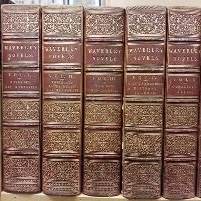 Lot 425 - Bindings. A collection of 19th century literature