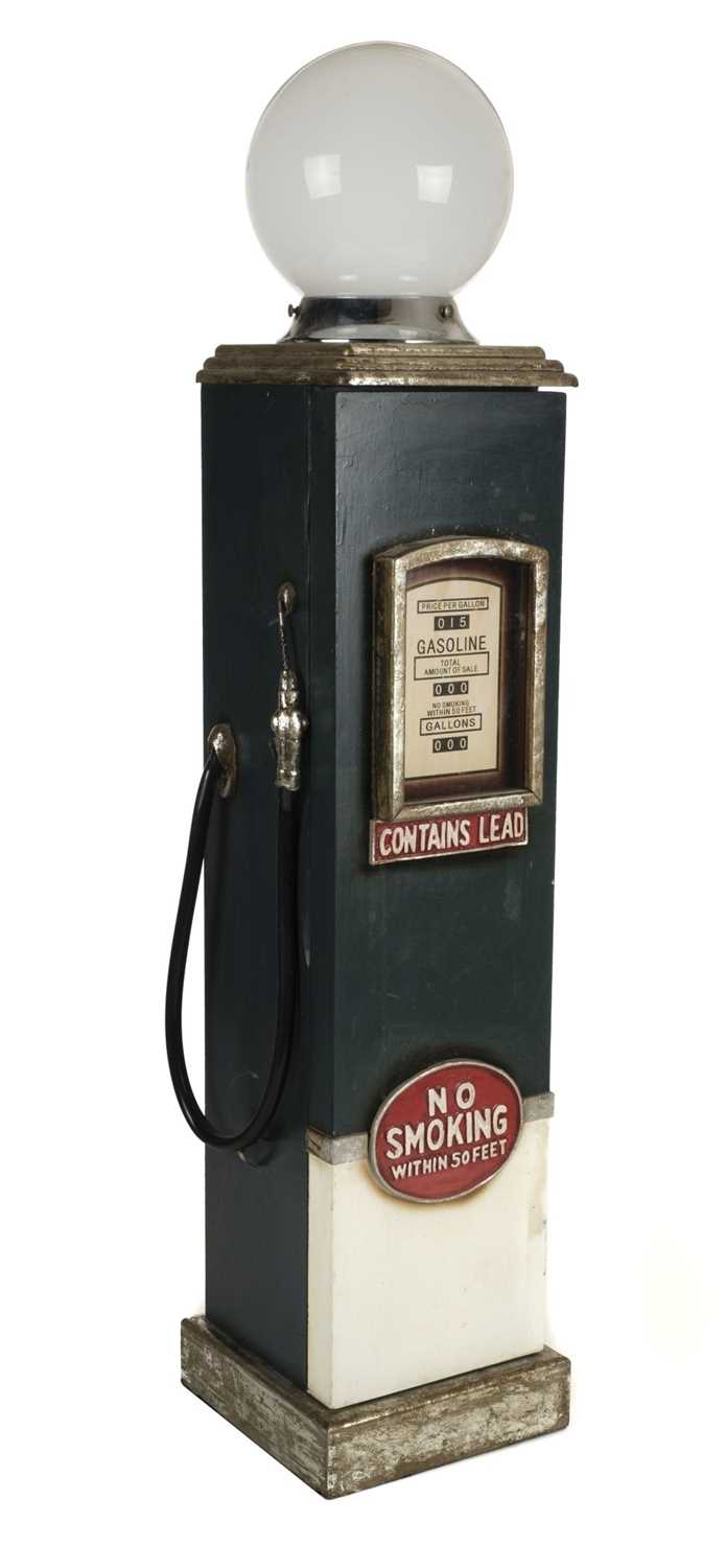 Lot 322 - Petrol Pump. A display model of a petrol pump