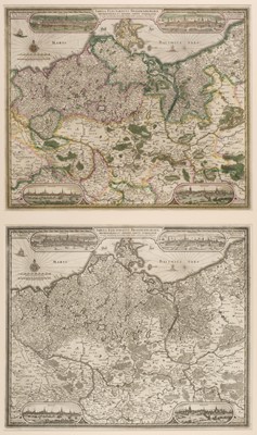 Lot 19 - Germany. Visscher (N.), Tabula Electoratus Brandenburgici, Meckelenburgi et Maximae, 1633