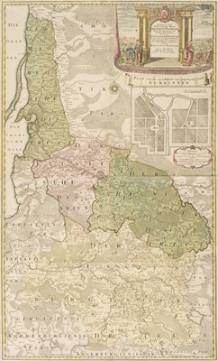 Lot 24 - Lithuania. Homann (J. B. Heirs of), ..., Lithuaniam Borussicam..., 1735
