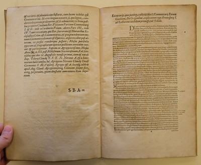 Lot 4 - Broelmann (Stephan). Epideigma, 2 parts in 1 volume, 1st edition, Cologne, 1608