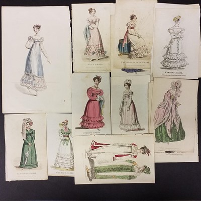 Lot 163 - Fashion. A collection of 48 fashion plates