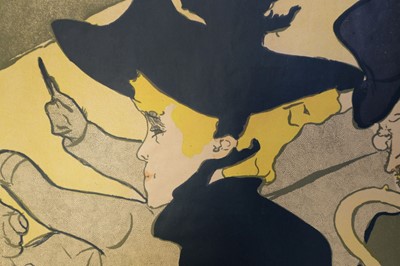 Lot 569 - Toulouse-Lautrec (Henri de, 1864-1901). Divan Japonais, 1893