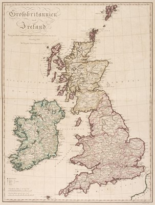 Lot 9 - British Isles. A mixed collection of 12 maps, mostly 18th & 19th century