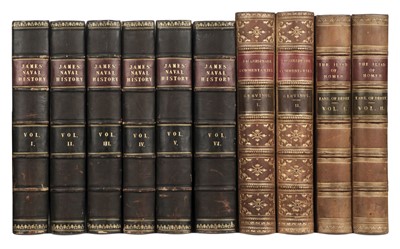 Lot 359 - James (William). The Naval History of Great Britain, 6 volumes, new edition, 1826