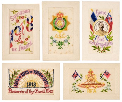 Lot 285 - Postcards. A collection of approximately 220 postcards, mostly early 20th century