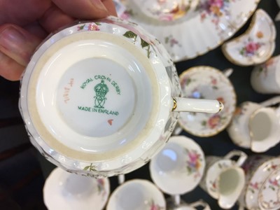 Lot 173 - Royal Crown Derby. A large 'Posy' pattern dinner service