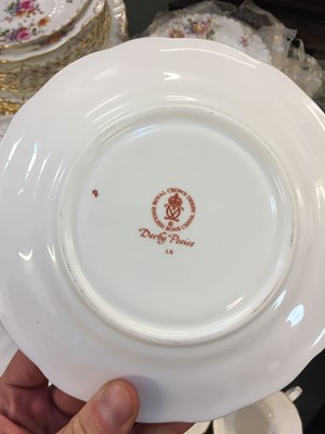 Lot 173 - Royal Crown Derby. A large 'Posy' pattern dinner service