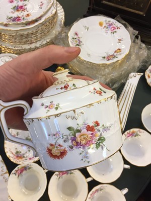 Lot 173 - Royal Crown Derby. A large 'Posy' pattern dinner service