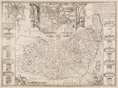Lot 52 - Suffolk. Speed (John), Suffolke described and divided into Hundreds..., 1627