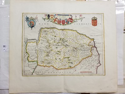 Lot 4 - Blaeu (J.), Maps of Lincolnshire, Norfolk and Yorkshire, circa 1645