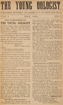 Lot 158 - Oologist. The Young Oologist [-The Oologist], volumes 1-58 in 15, 1884-1941