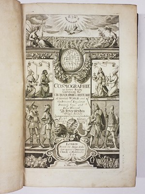 Lot 18 - Heylyn (Peter). Cosmographie ... Containing the Chorographie and Historie of the Whole World, 1669