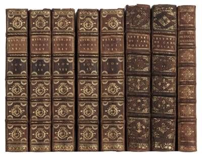 Lot 234 - La Mothe (N.). Histoire de la vie et du regne de Louis xiv, 5 volumes, The Hague, 1740