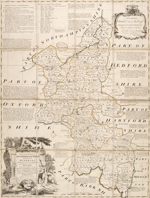 Lot 17 - Folding maps. A mixed collection of 25 maps, 18th - 20th century