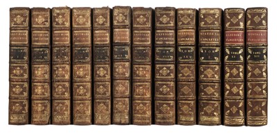 Lot 104 - Rapin de Thoyras (Paul). Histoire d'Angleterre, 12 vols (of 13), 1724-35