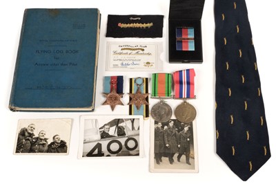 Lot 116 - WWII POW. A collection of WWII RAF memorabilia - 1335893 L.A.C John G. Morton, RAF