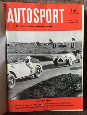 Lot 402 - Autosport. volumes 1-35, Aug 1950- Dec 1967